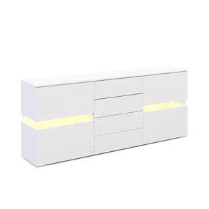 Sideboard LED TANA weiss
