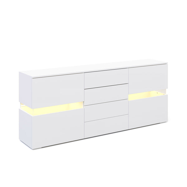 Sideboard LED TANA weiss