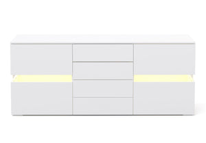Sideboard LED TANA weiss
