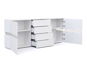 Sideboard LED TANA weiss