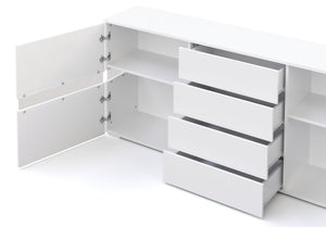Sideboard LED TANA weiss