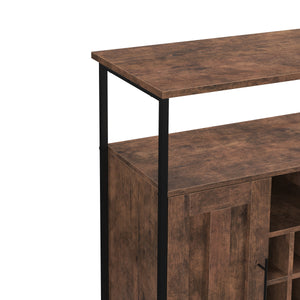Sideboard Vintage BONITA mit Weinregal 100 x 80 cm