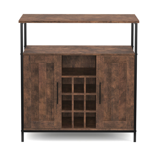 Sideboard Vintage BONITA mit Weinregal 100 x 80 cm