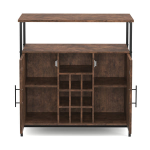 Sideboard Vintage BONITA mit Weinregal 100 x 80 cm