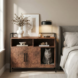 Sideboard mit Katzentoilette BONITA 89 x 45 x 75 cm
