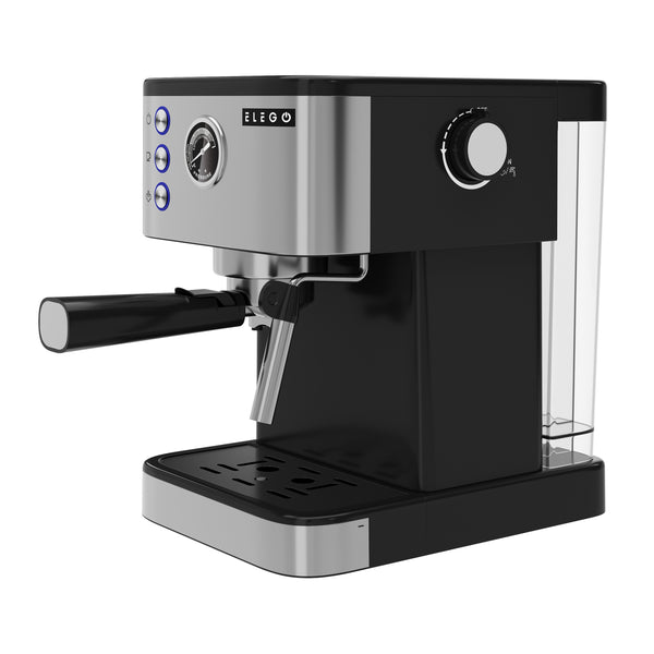 Siebträgermaschine BARISTA Edelstahl 20 bar