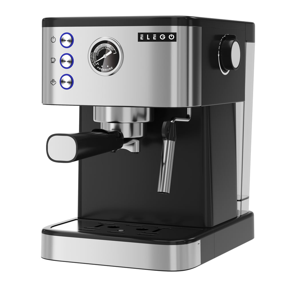 BARISTA stainless steel portafilter machine, 20 bar
