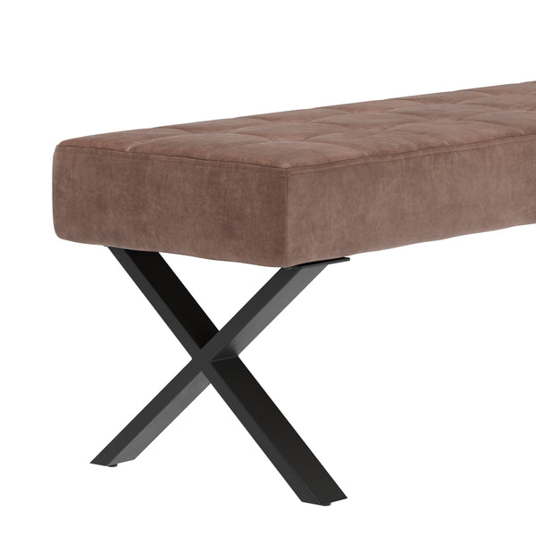 Sitzbank DOLCE 140 cm braun
