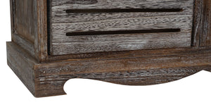 Sitzbank Ascoli Bank Kommode Shabby-Look Vintage 49x71x32cm