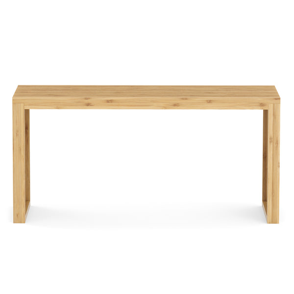 Sitzbank Bambus NORESSO 90 cm natur