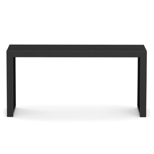 Sitzbank Bambus NORESSO 90 cm schwarz