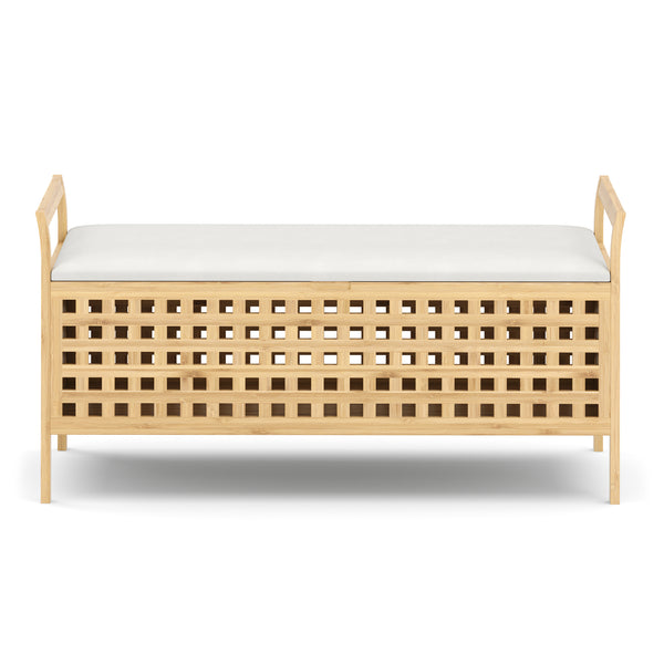 Sitzbank Bambus VELDEN 92 cm natur