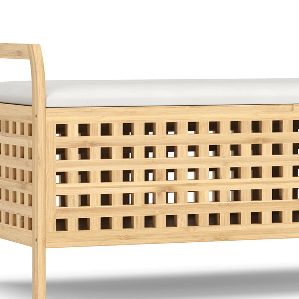 Sitzbank Bambus VELDEN 92 cm natur