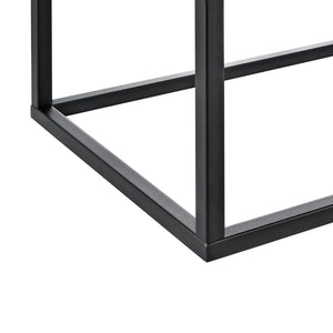Panca imbottita in metallo Salta, 120x40x38cm, grigio