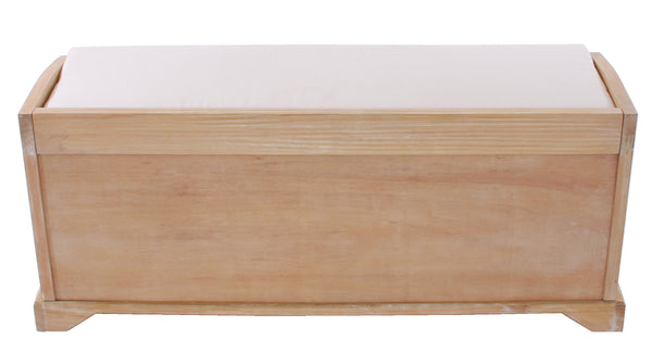 Sitzbank Bienne 3 Körbe Kubu-Rattan-Geflecht 112x46x37cm