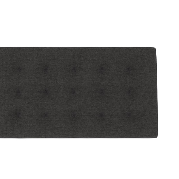 Sitzbank CELINA 120 cm schwarz