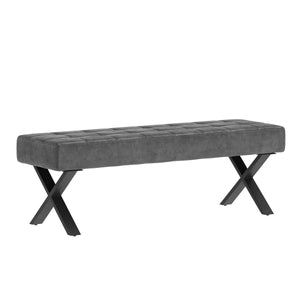 Sitzbank DOLCE 140 cm grau