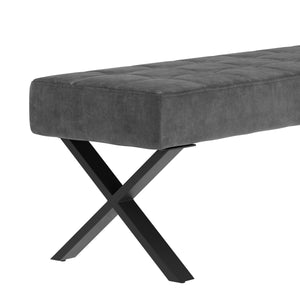 Sitzbank DOLCE 140 cm grau