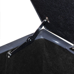 Sitzbank Kriens XXL Leder ~ grau