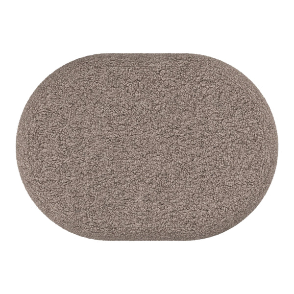 Sitzhocker Teddy PILL mit Stauraum 59 x 45 x 40 cm braun
