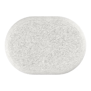 Sitzhocker Teddy PILL mit Stauraum 59 x 45 x 40 cm weiss