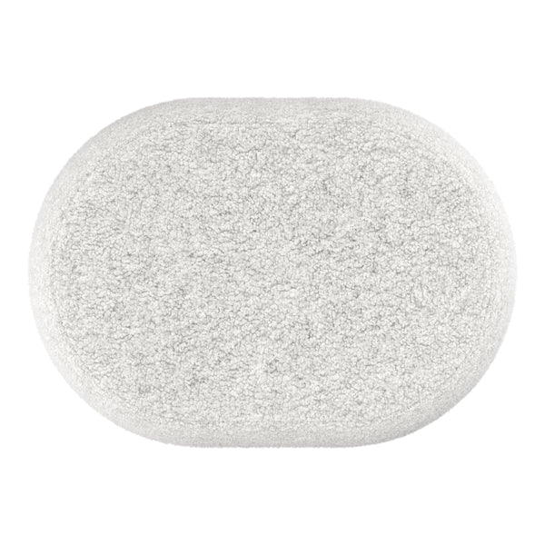Sitzhocker Teddy PILL mit Stauraum 59 x 45 x 40 cm weiss