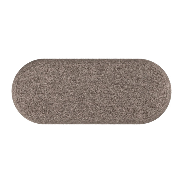 Sitzbank Teddy RISS mit Stauraum 100 x 42 x 42 cm braun