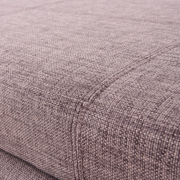 Sitzbank Truhe Kriens XXL Textil 180x45x45cm ~ grau