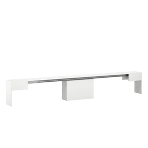 Sitzbank ausziehbar SONATA 66/290 x 25 cm weiss