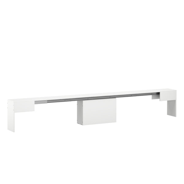 Sitzbank ausziehbar SONATA 66/290 x 25 cm weiss