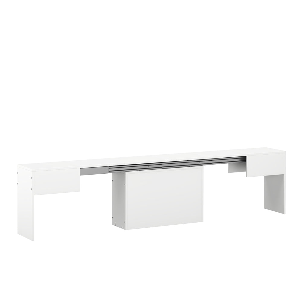 Sitzbank ausziehbar SONATA 66/290 x 25 cm weiss