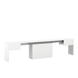 Sitzbank ausziehbar SONATA 66/290 x 25 cm weiss