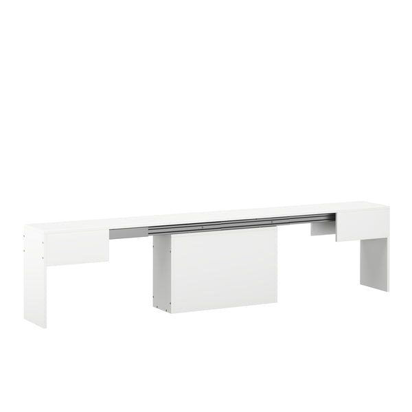 Sitzbank ausziehbar SONATA 66/290 x 25 cm weiss