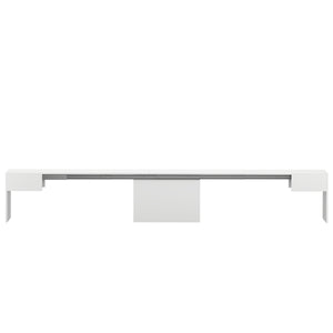 Sitzbank ausziehbar SONATA 66/290 x 25 cm weiss