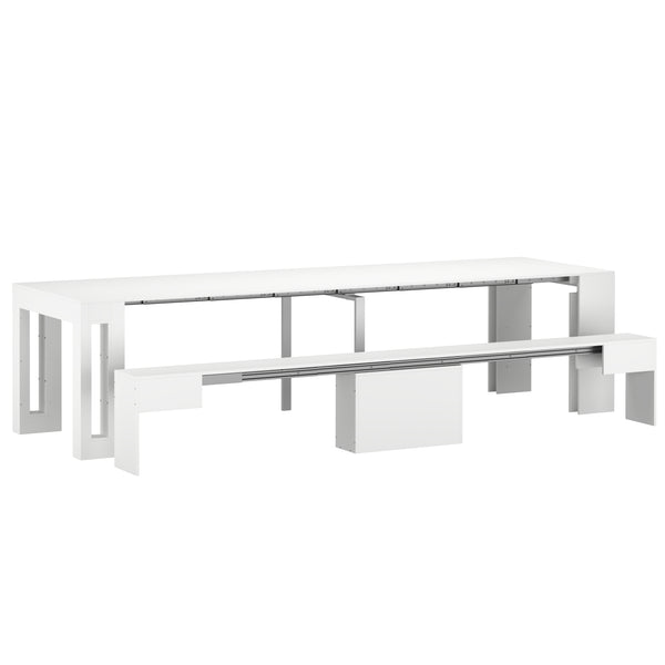 Sitzbank ausziehbar SONATA 66/290 x 25 cm weiss