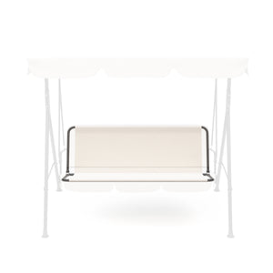 Siège avec dossier, balancelle Hollywood, beige