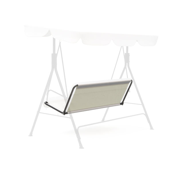 Siège avec dossier, balancelle Hollywood, beige