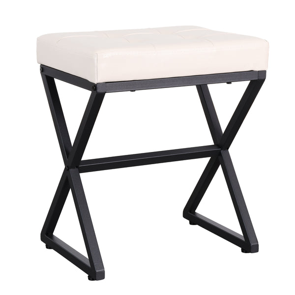 Sitzhocker NERIO beige/schwarz
