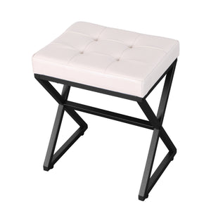 Sitzhocker NERIO beige/schwarz