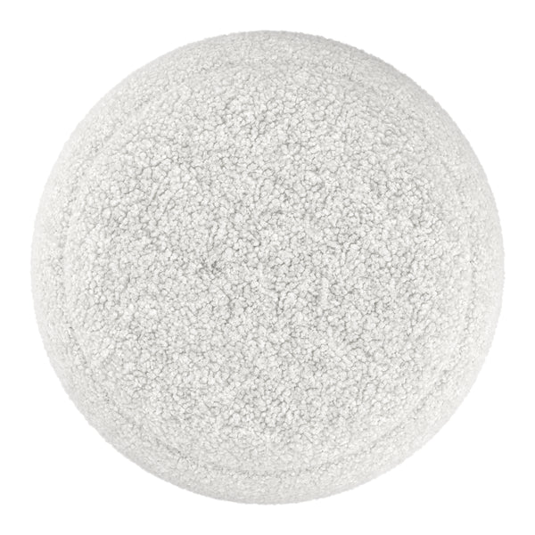 Sitzhocker Teddy JIM mit Stauraum 42 x 45 cm weiss