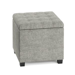Sitzhocker mit Stauraum LIM grau