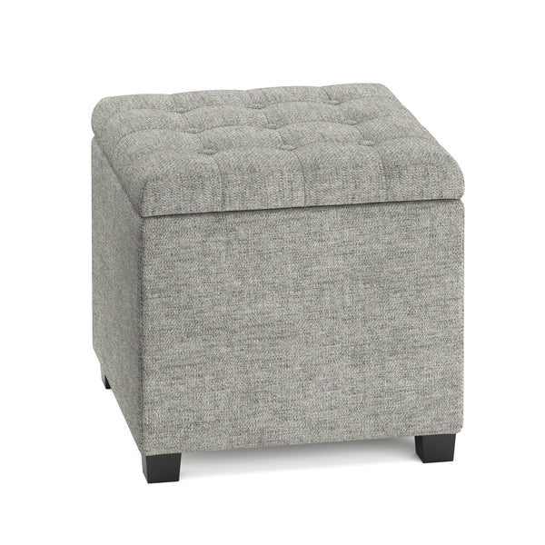 Sitzhocker mit Stauraum LIM grau
