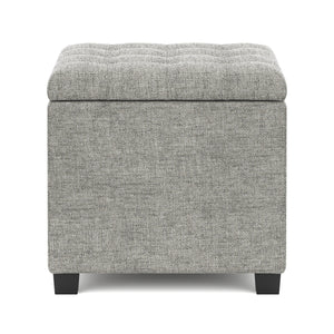 Sitzhocker mit Stauraum LIM grau