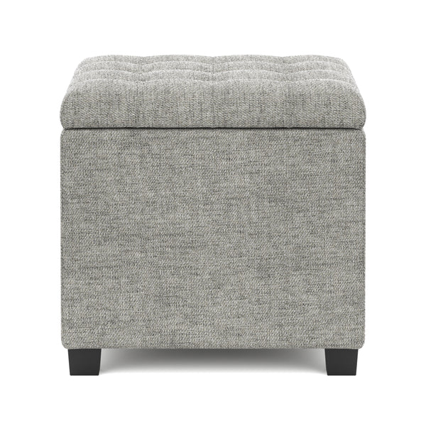 Sitzhocker mit Stauraum LIM grau