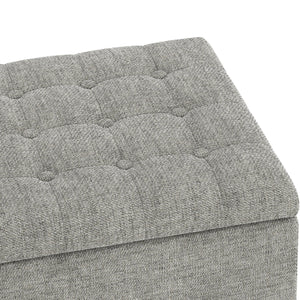 Sitzhocker mit Stauraum LIM grau