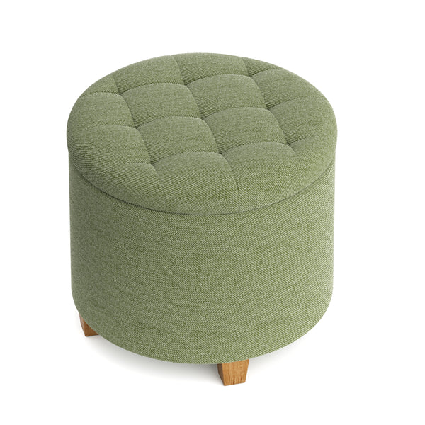 Sitzhocker mit Stauraum RIM hellgrün