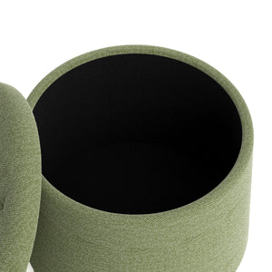Sitzhocker mit Stauraum RIM hellgrün