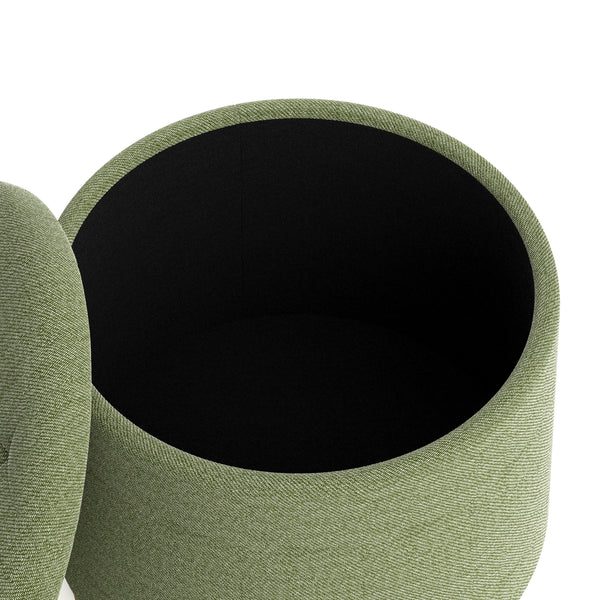 Sitzhocker mit Stauraum RIM hellgrün