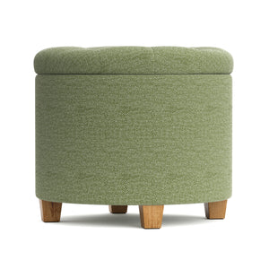 Sitzhocker mit Stauraum RIM hellgrün