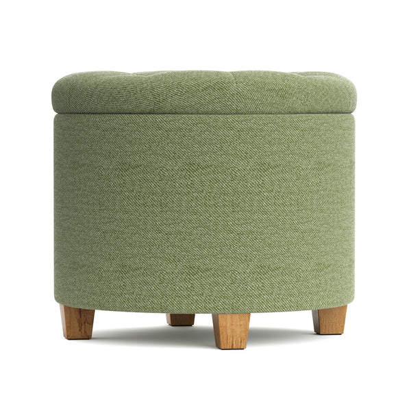 Sitzhocker mit Stauraum RIM hellgrün